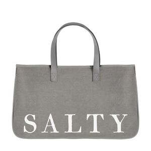 SALTY Canvas Tote Bag